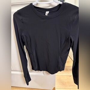 lululemon athletica Black Long Sleeve Top
